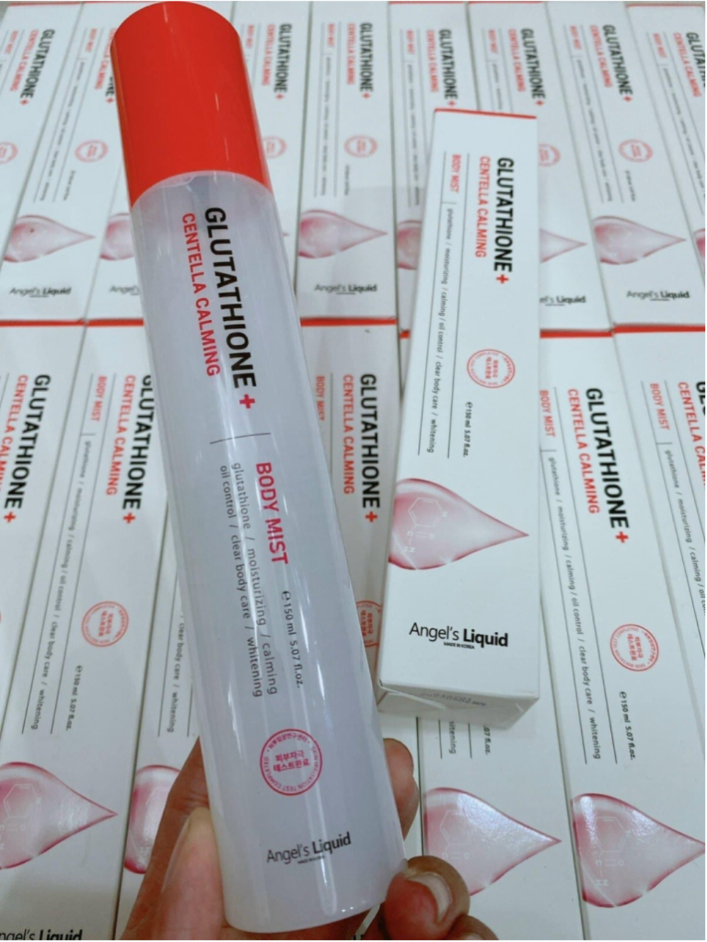 Angel's Liquid Glutathione + Centella Calming Spray Clear Body Care 150ml